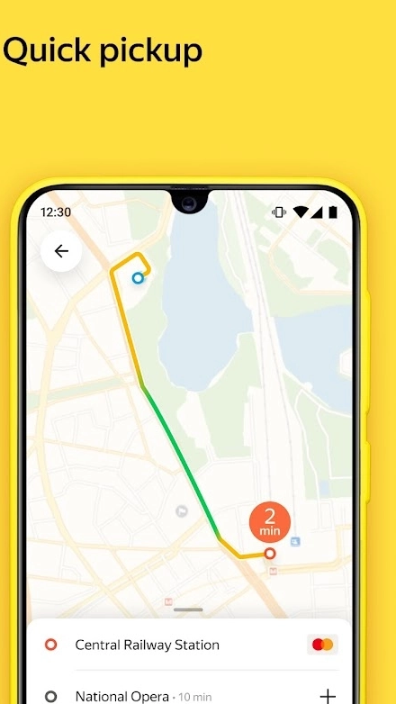 Yandex Go: taxi and delivery应用截图第0张