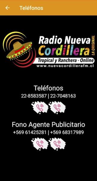 Nueva Cordillera FM ภาพหน้าจอ 1