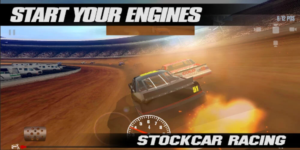 Stock Car Racing Mod 螢幕截圖 1