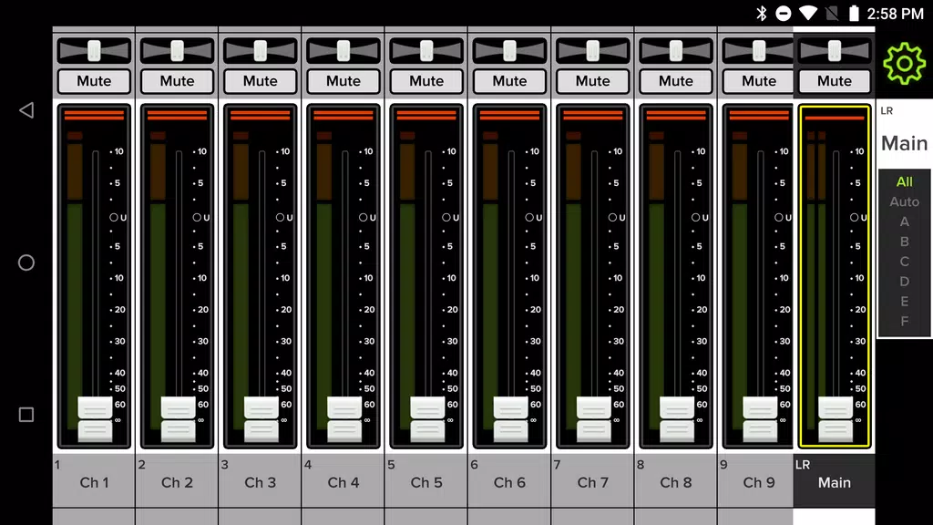 Mackie Master Fader 5 螢幕截圖 0