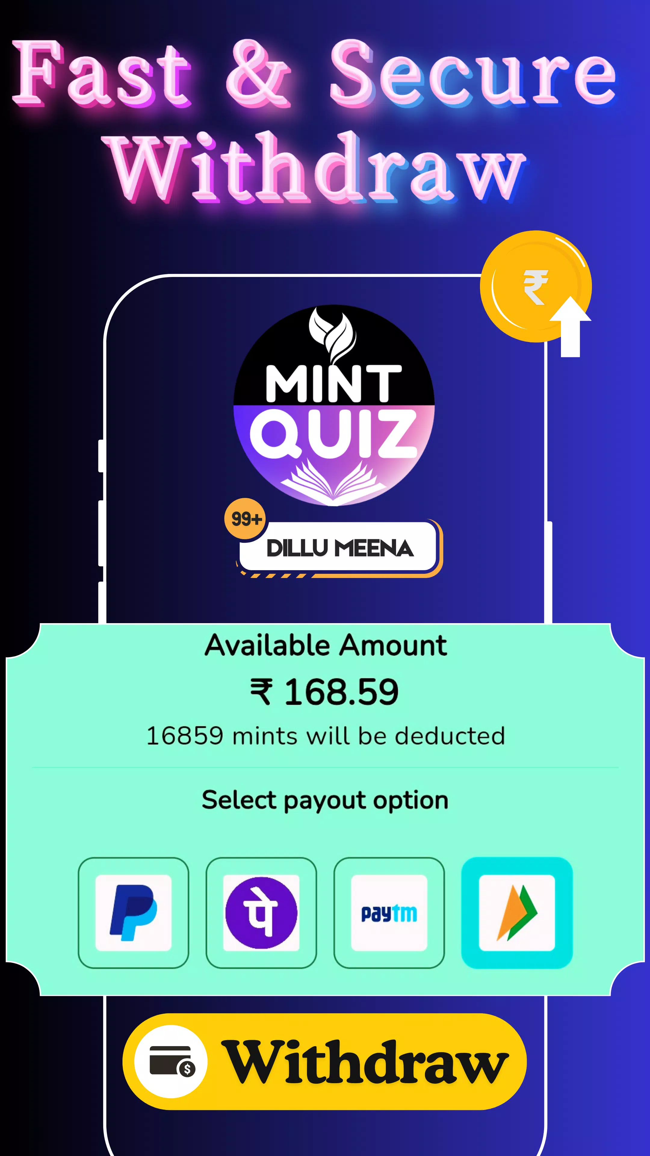 Earning App: Mint Quiz スクリーンショット 3