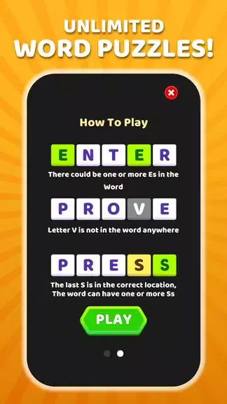 W Challenge - Daily Word Game Screenshot 2