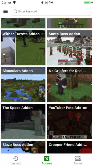 Addons for MCPE - Mods Packs 螢幕截圖 1