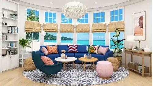 Home Design: Caribbean Life Tangkapan skrin 0