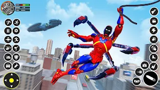 Spider Rescue- Rope Hero games 螢幕截圖 1