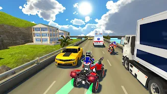 ATV Quad Bike Traffic Race Zrzut ekranu 3