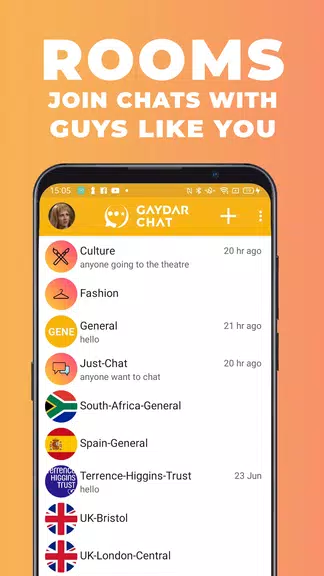 Gaydar Chat 스크린샷 0