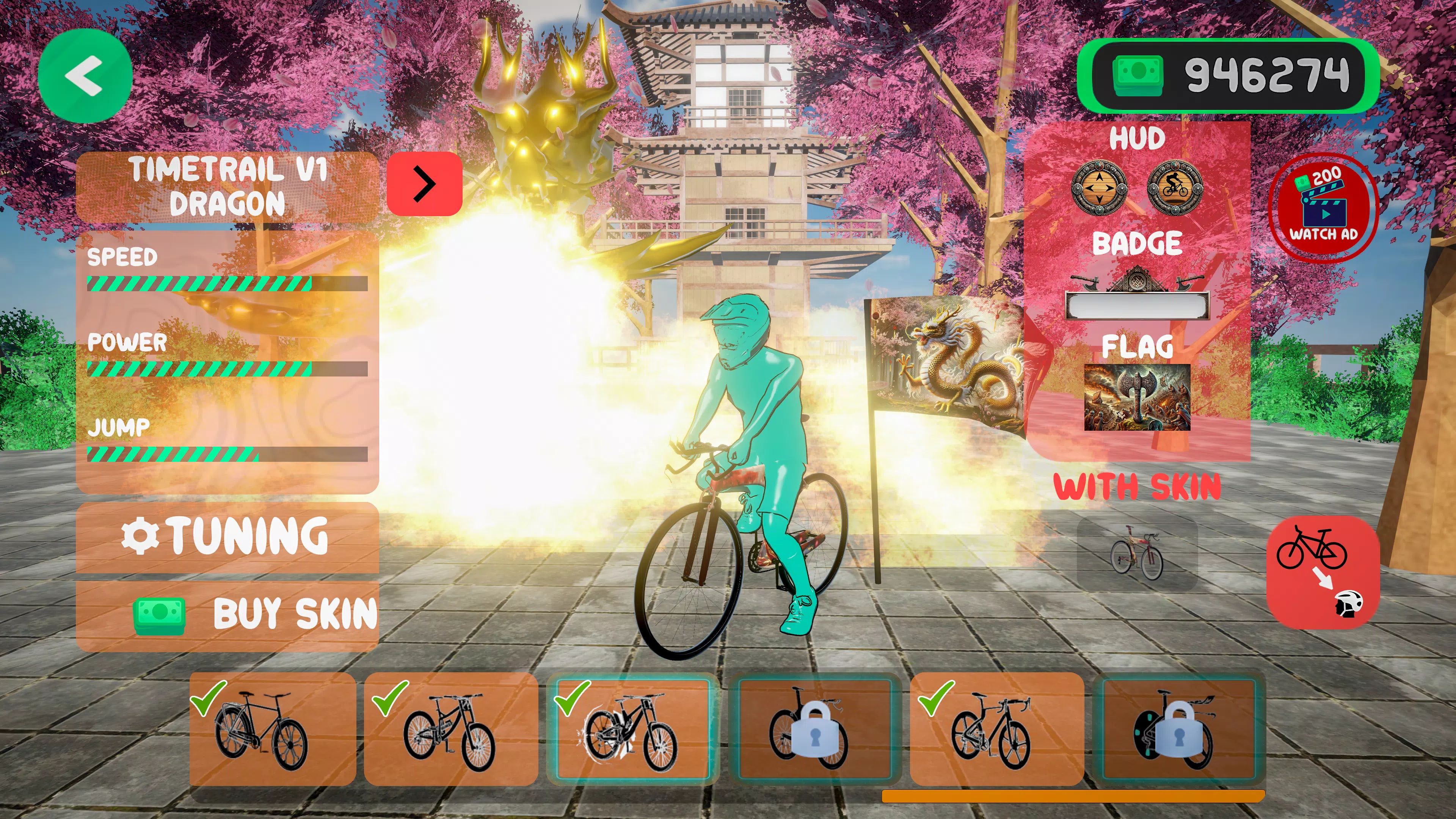 Bicycle Extreme Rider 3D 螢幕截圖 1