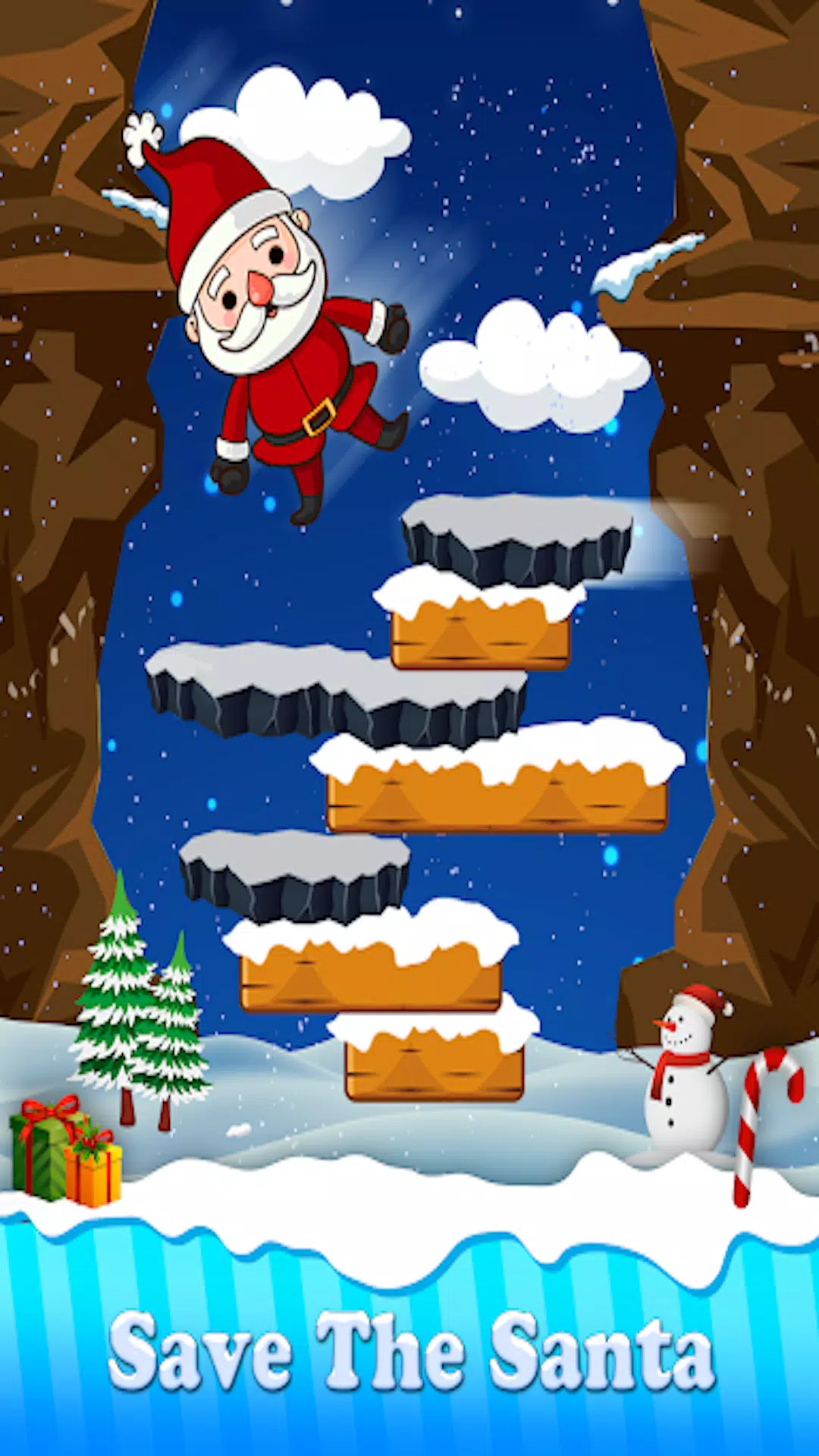 Christmas Game Santa Jump 2024 スクリーンショット 0