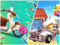 Truck wash games for boys Captura de pantalla 1