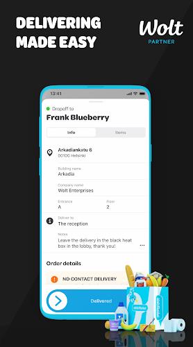 Wolt Courier Partner Schermafbeelding 3