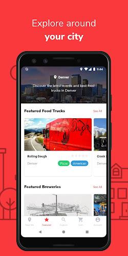 Truckster - Find Food Trucks ဖန်သားပြင်ဓာတ်ပုံ 1