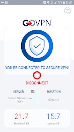 VPN secure fast proxy by GOVPN 螢幕截圖 1