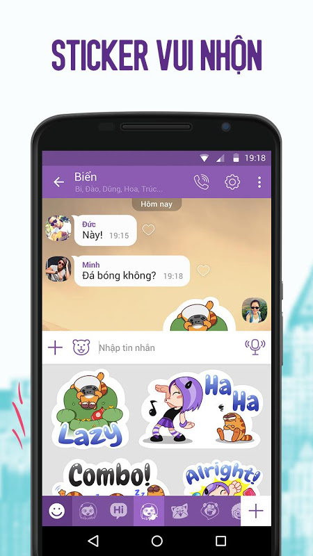 Viber Messenger ဖန်သားပြင်ဓာတ်ပုံ 1