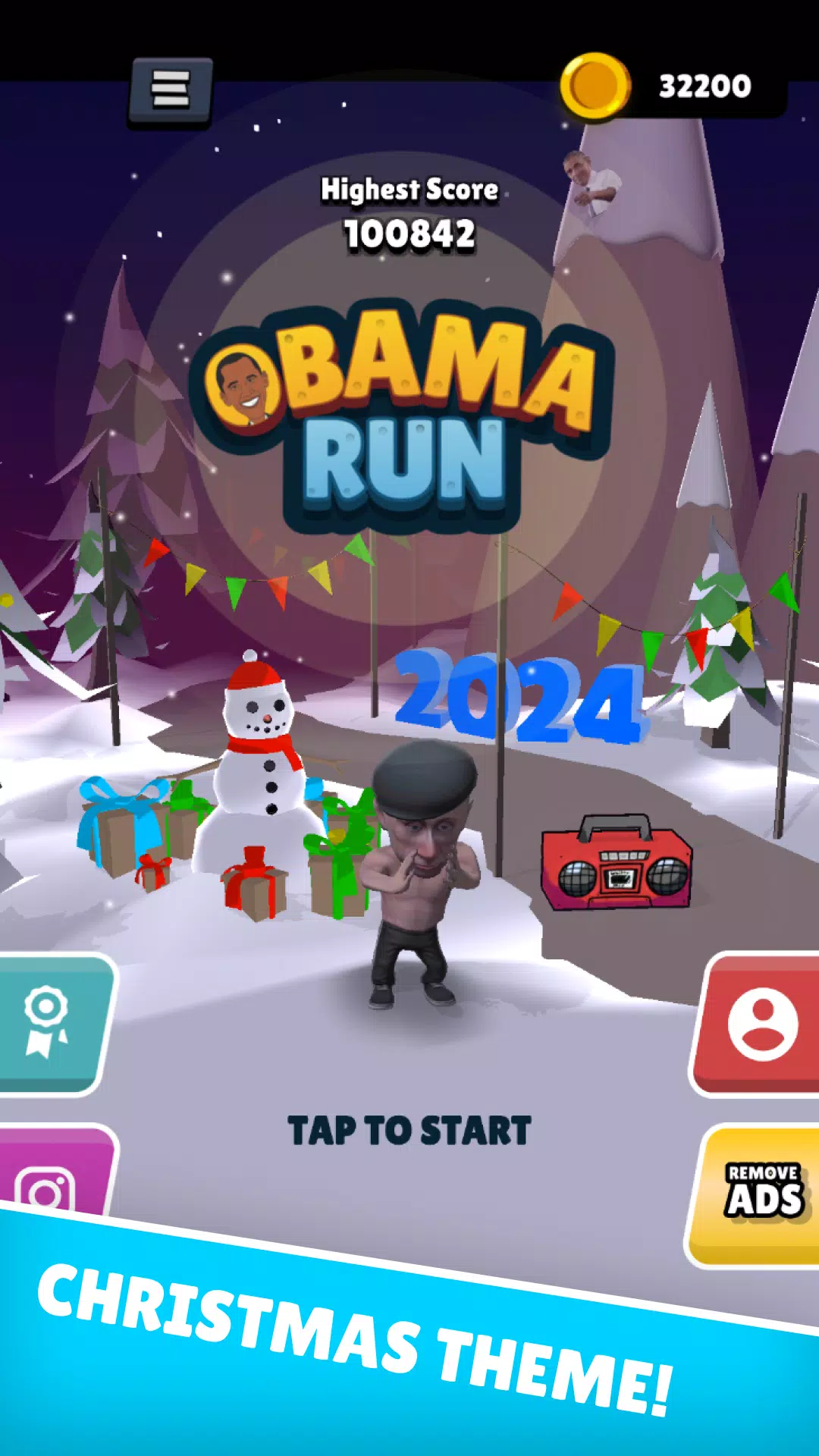 Obama Run!应用截图第1张