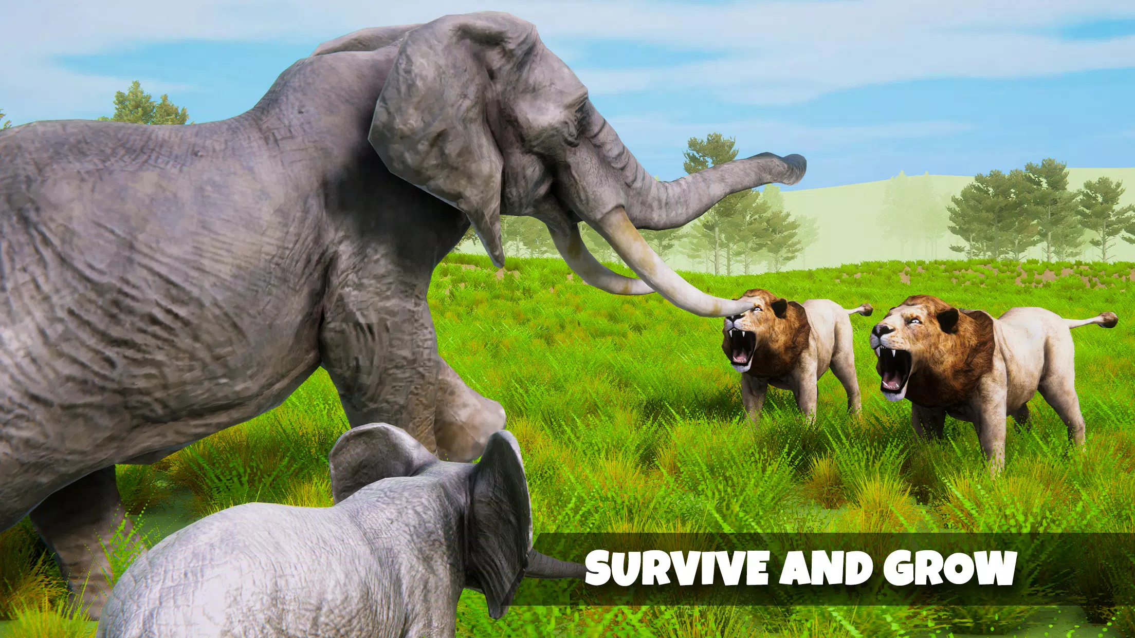 Elephant Simulator Wild Life 螢幕截圖 2