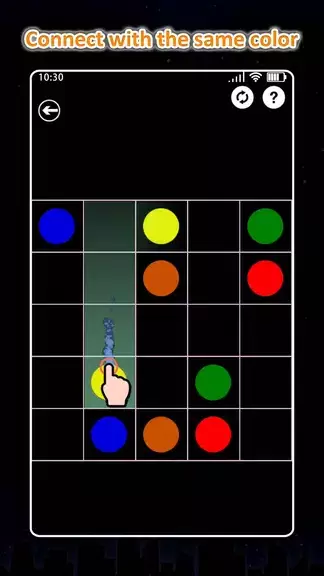 Dot Connect:match color dots Captura de pantalla 3
