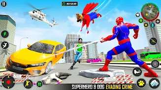 Superhero Dog Rescue Mission স্ক্রিনশট 0