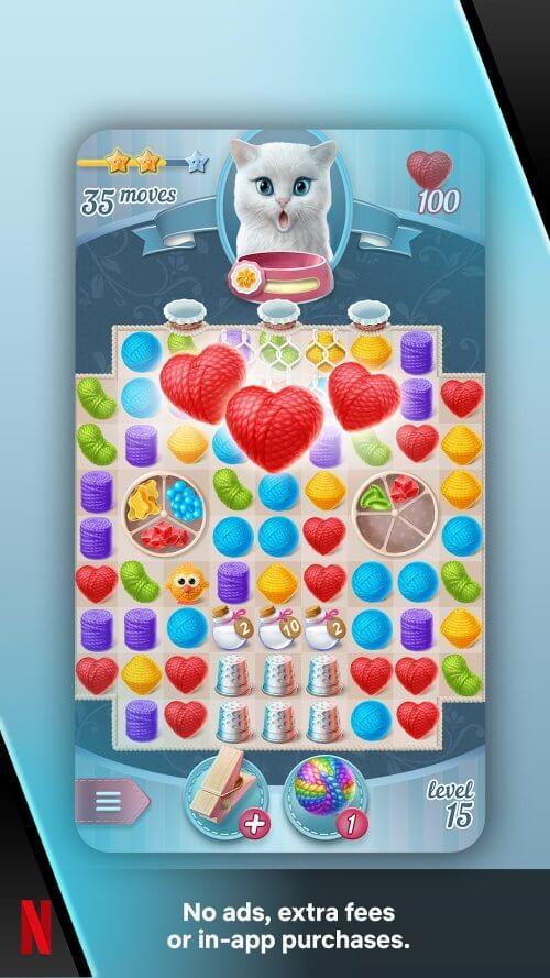 Knittens: Match 3 Puzzle Screenshot 0