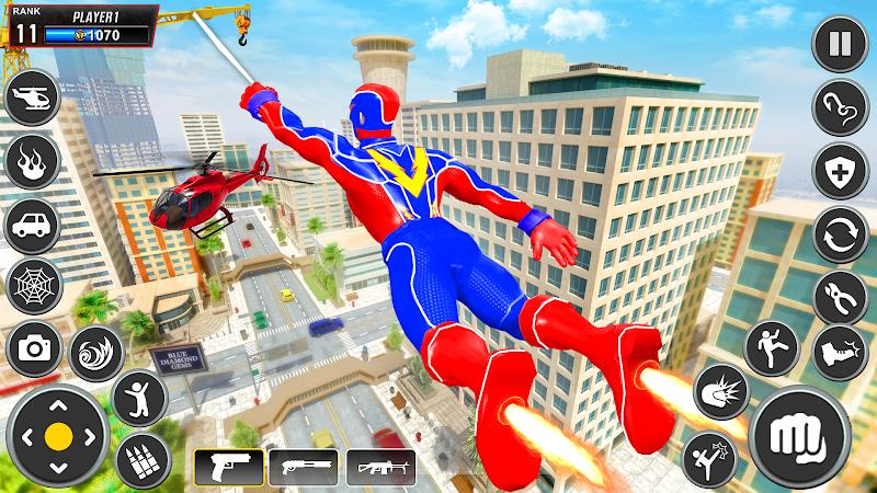 Spider Rope Hero: Superhero 螢幕截圖 1