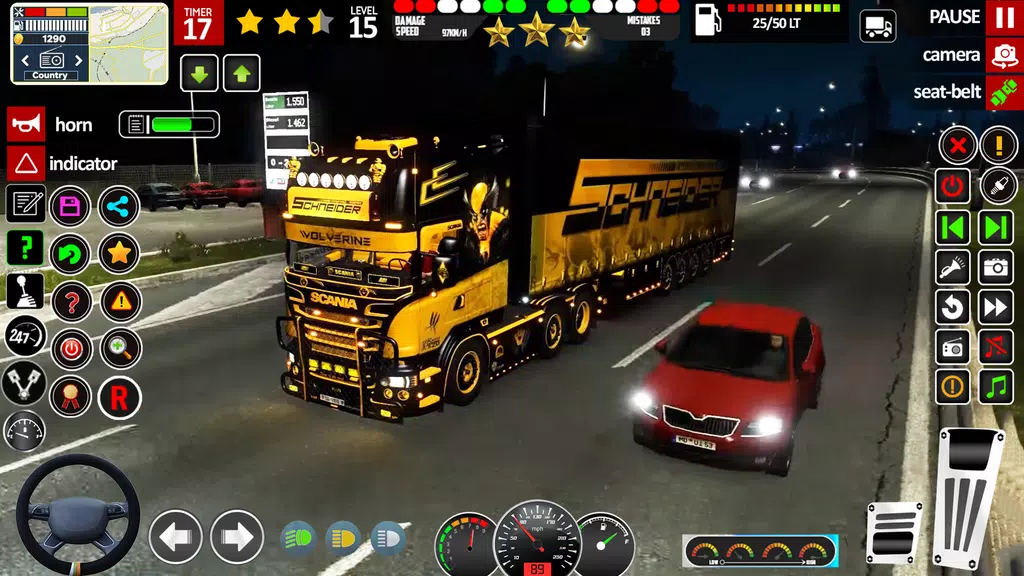 Euro Truck Driving- Truck Game Скриншот 2