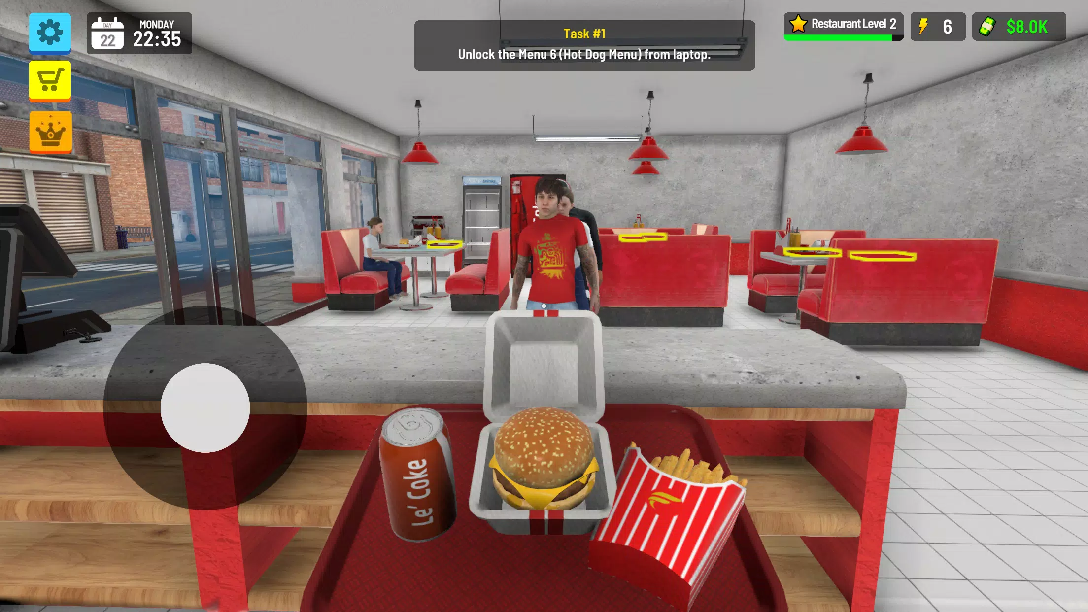 Burger Station Simulator 3D! Скриншот 0