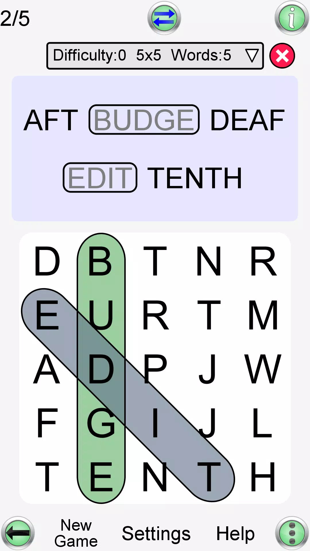 Word Search Ultimate スクリーンショット 1