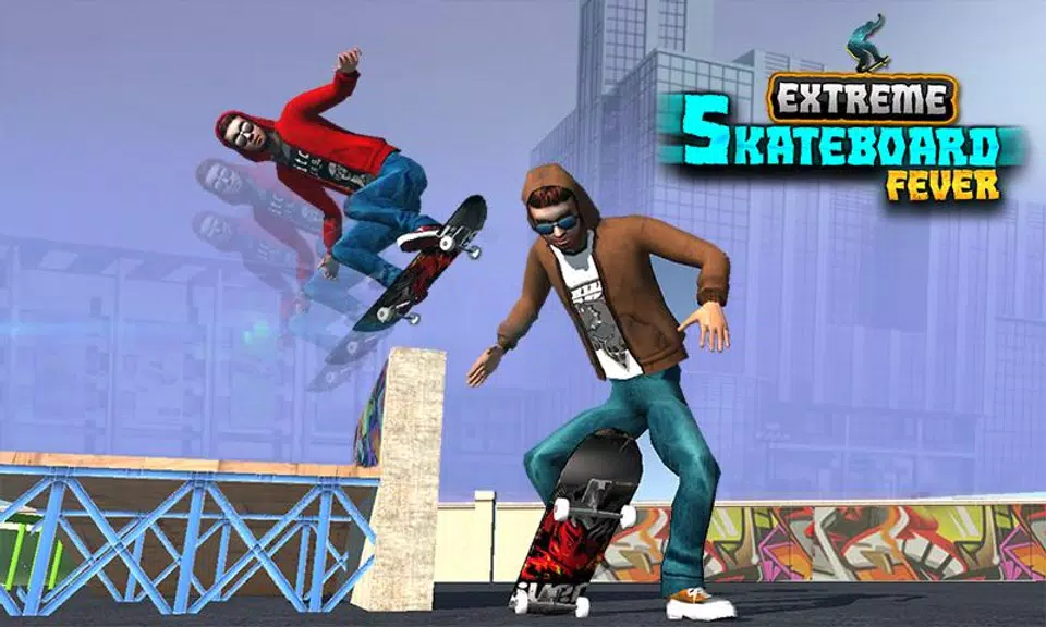 Touch SkateBoard: Skate Games Скриншот 2