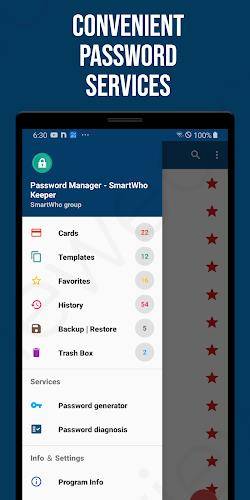 Smart Password Manager ဖန်သားပြင်ဓာတ်ပုံ 3