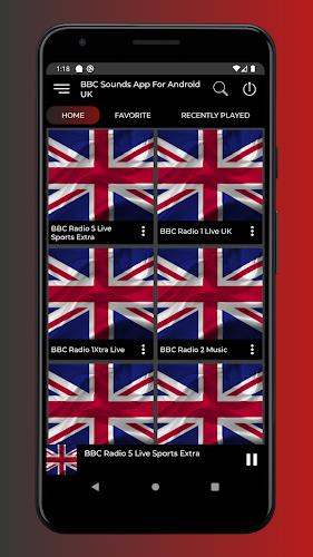 BBC Sounds App For Android UK Tangkapan skrin 0