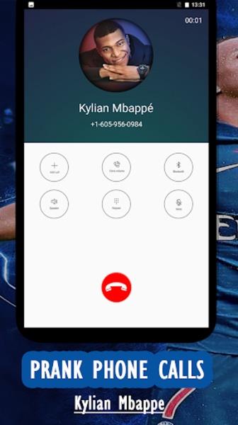 Call from Kylian Mbappé Captura de pantalla 3