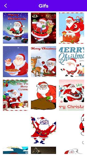 Santa Claus Gift GIF Sticker 螢幕截圖 2