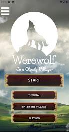 Werewolf -In a Cloudy Village- 스크린샷 0