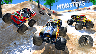 Monster Truck Games Simulator 螢幕截圖 0