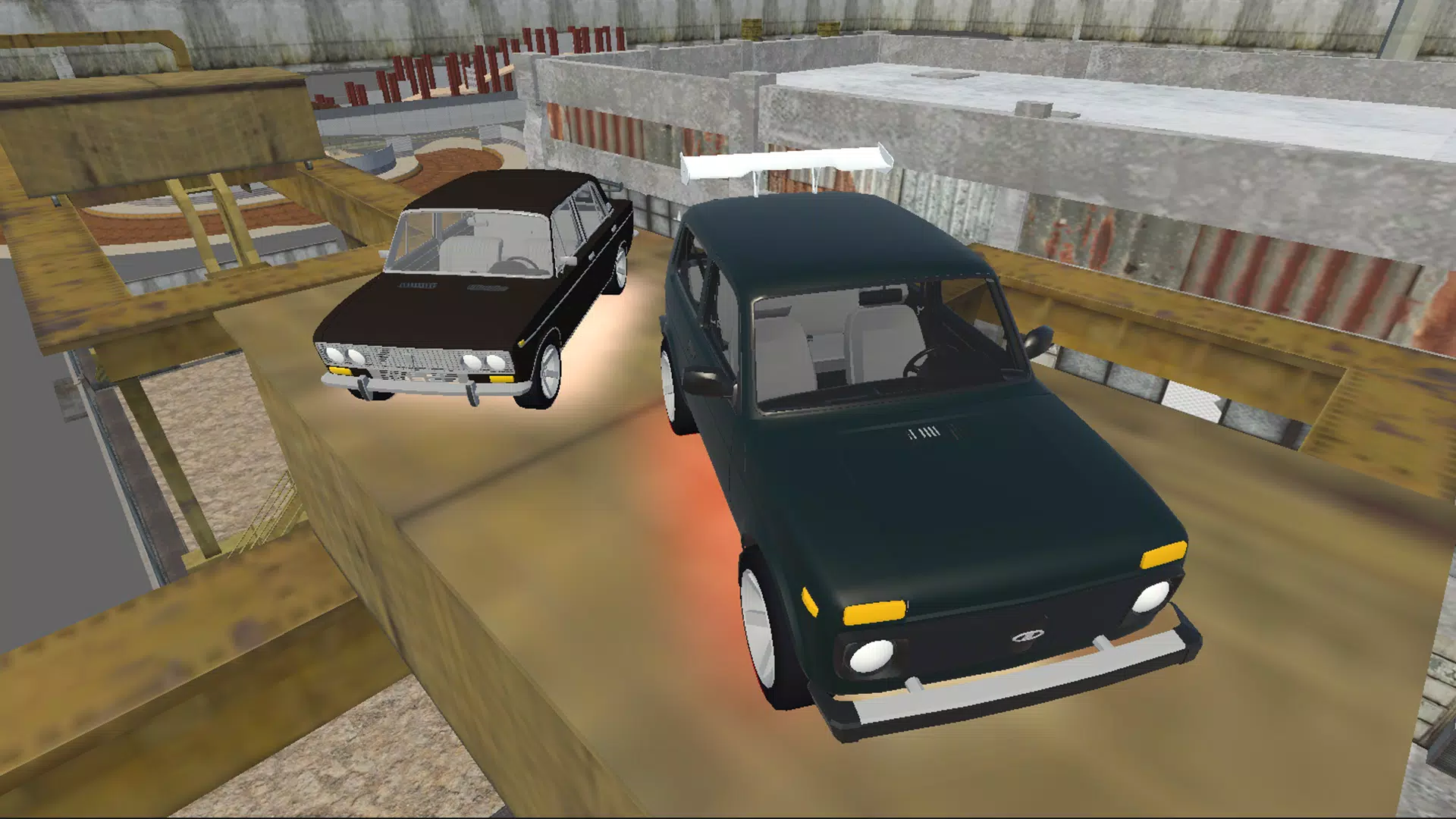 VAZ Russia Car Crash Simulator Ảnh chụp màn hình 1