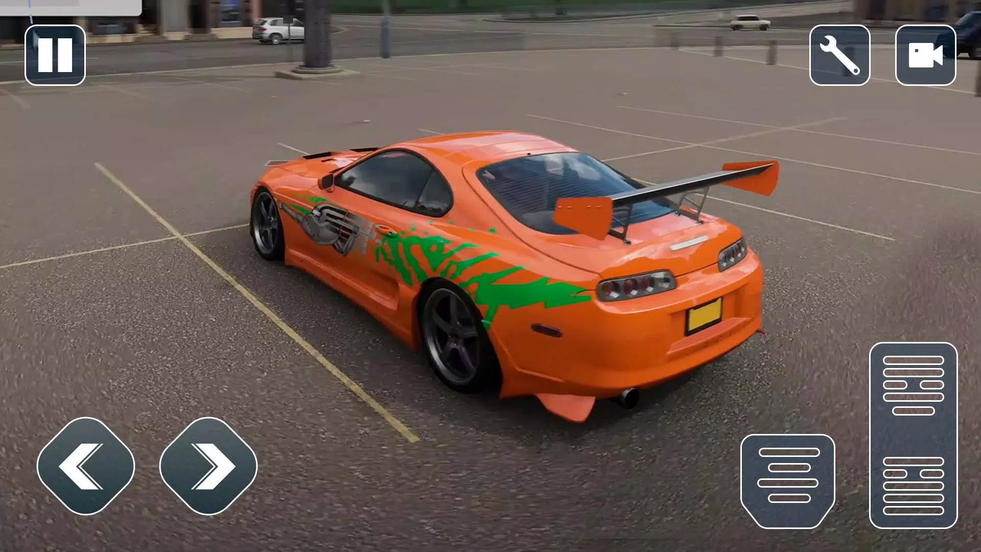 Fun Race JDM Supra Car Parking Capture d'écran 0