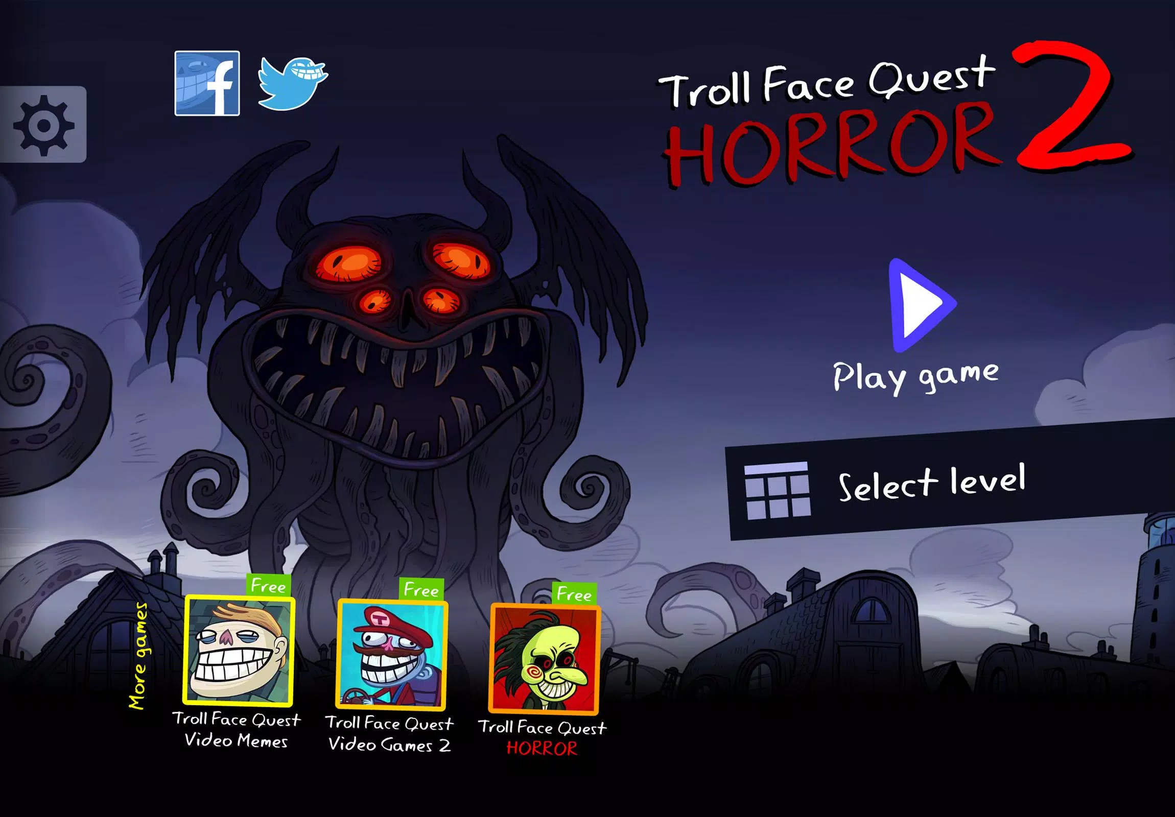 Schermata Troll Face Quest: Horror 2 0