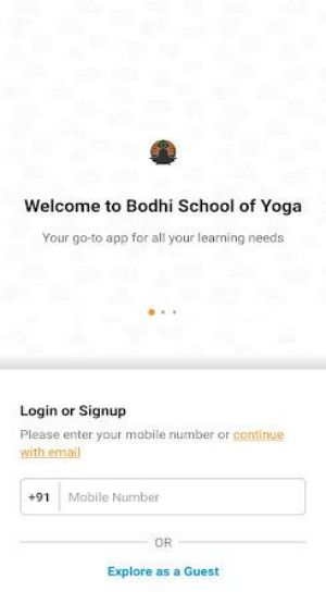 Bodhi School of Yoga Ảnh chụp màn hình 0