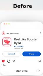 RC Real Like Follower Booster Screenshot 0