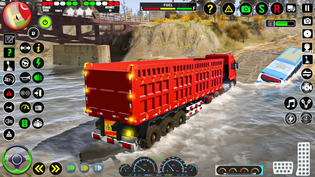 Euro Truck Games Cargo Driving Mod 螢幕截圖 2