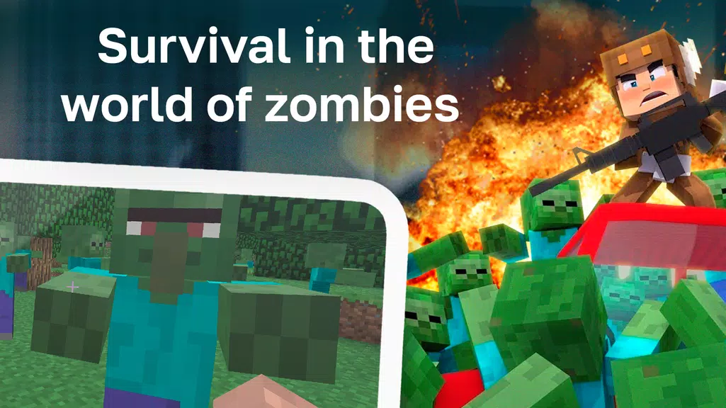 Zombie Survival Mod Schermafbeelding 1