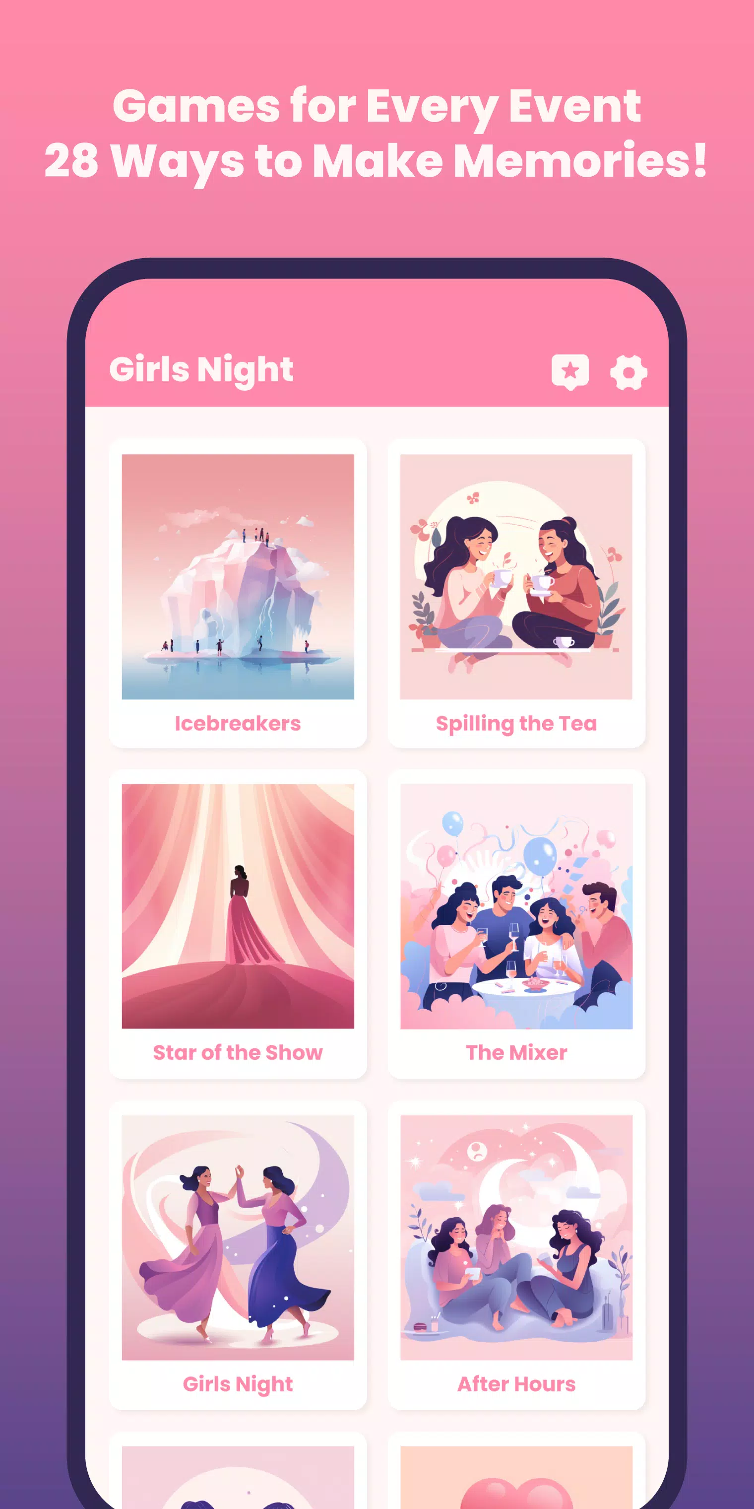 Girls Night - Group Party Game スクリーンショット 0