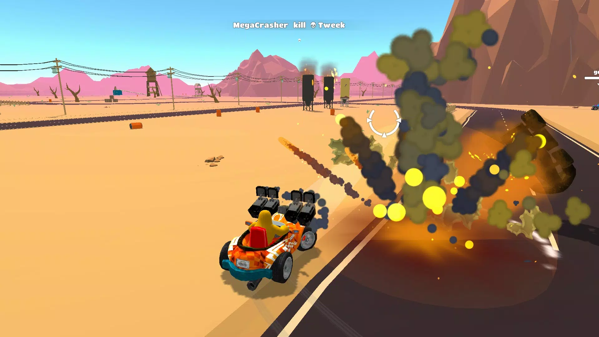 Karts Battle Captura de tela 1