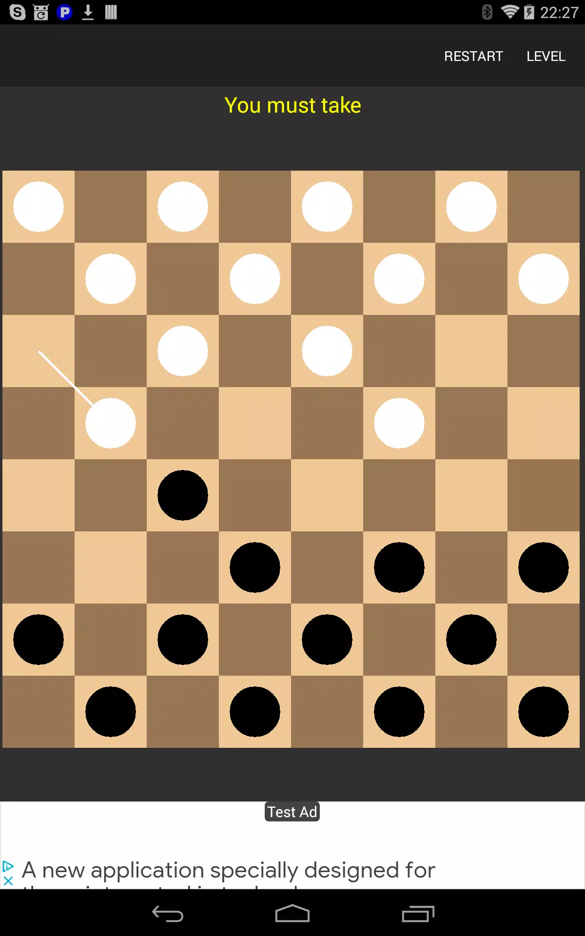 Filipino Checkers 螢幕截圖 1