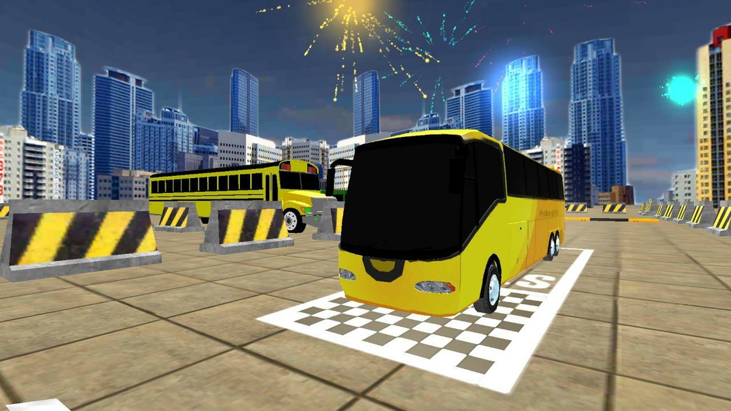 Modern Bus Drive Parking 3D Ảnh chụp màn hình 1