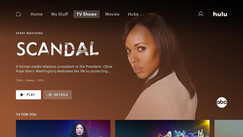 Hulu for Android TV Captura de pantalla 3