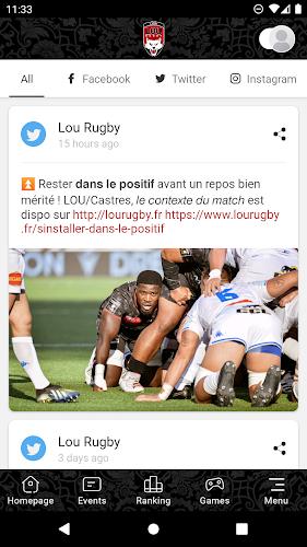 LOU Rugby 螢幕截圖 2