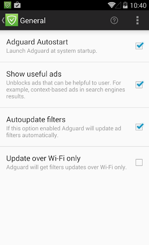 AdGuard Ad Blocker 螢幕截圖 1