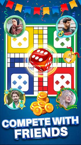 Ludo Online Dice Board Game 螢幕截圖 1