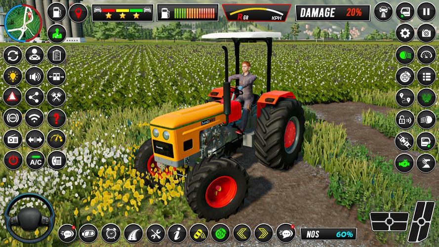 Indian Farming Game Simulator Tangkapan skrin 2